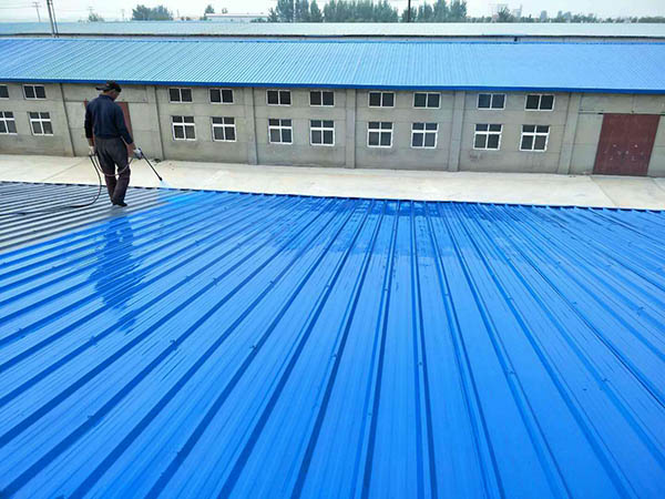 阿巴嘎 彩钢瓦喷漆翻新工业厂房、仓库